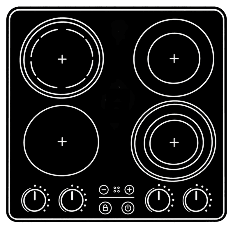 Ремонт варочных панелей Delonghi